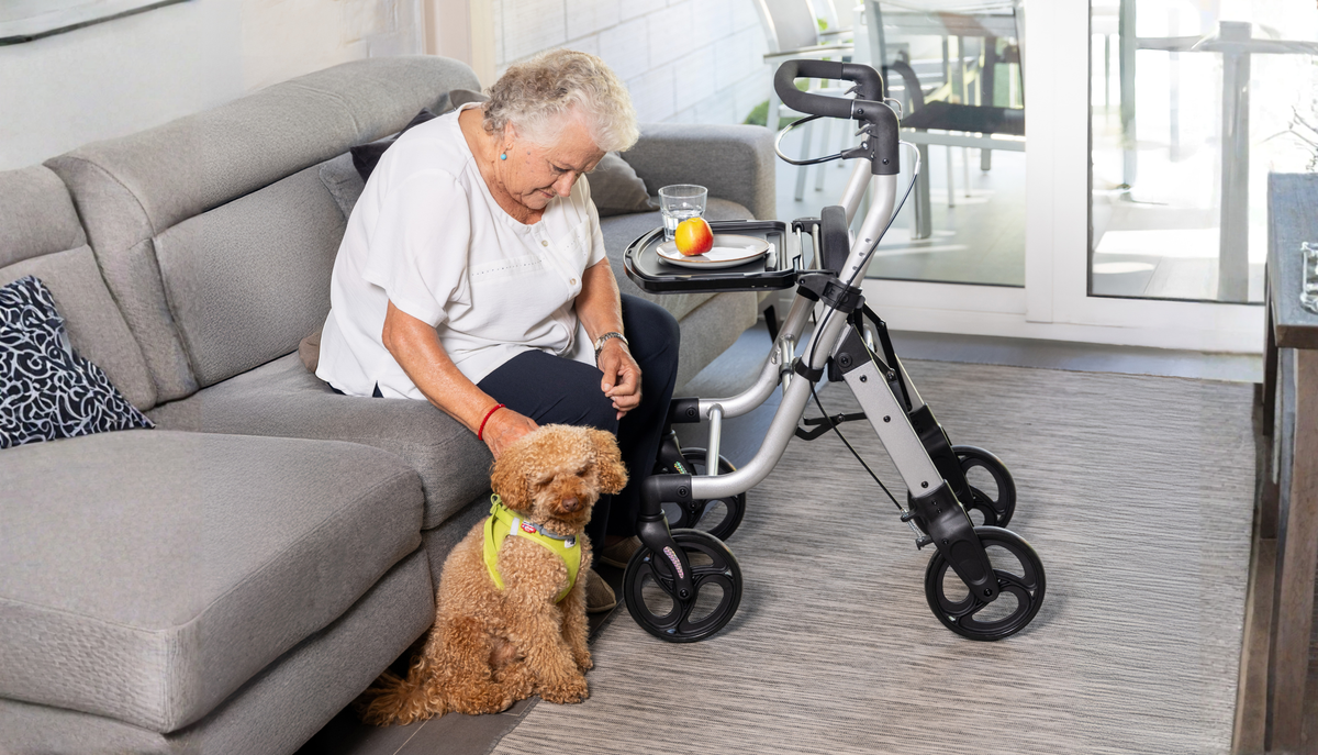 Andador con asiento: ventajas y cómo elegirlo
